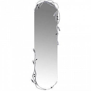 Зеркало BOGACHO 79050 Айс(БЛ), цв. к. Античное серебро(АСр)